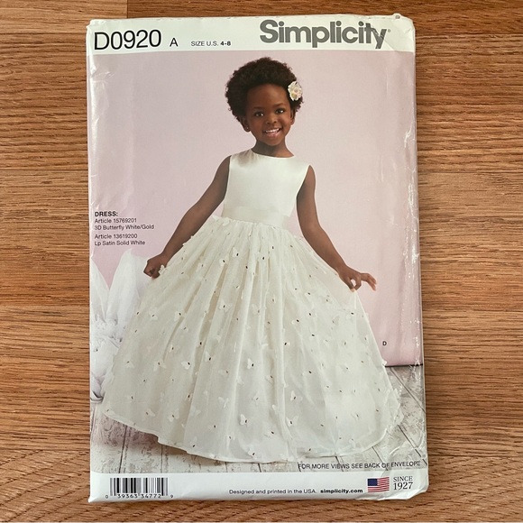 Other - 🔴 Girls Dress Sewing Pattern